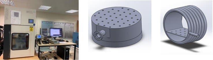 Termal olarak koşullandırılmış LHED testleri için iklimlendirme kabini ve ısıtma mekanizmaları